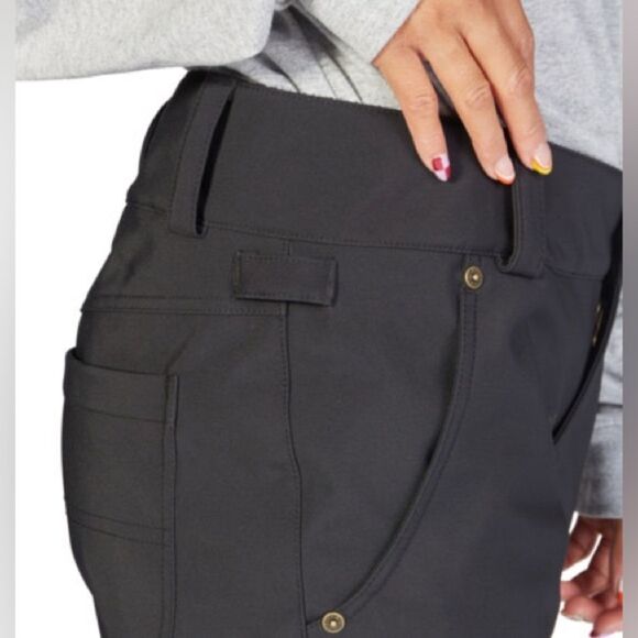 NWT XL Black DC Viva Softshell Snowboarding/Skiing Snow Pants - Picture 3 of 9